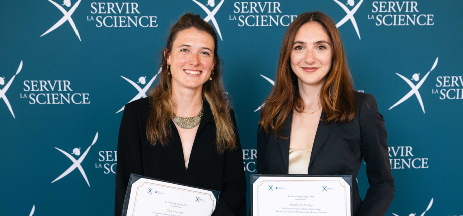 Annalaura Stingo, Professeure Monge au CMLS, Lauréate des Lauching Packages