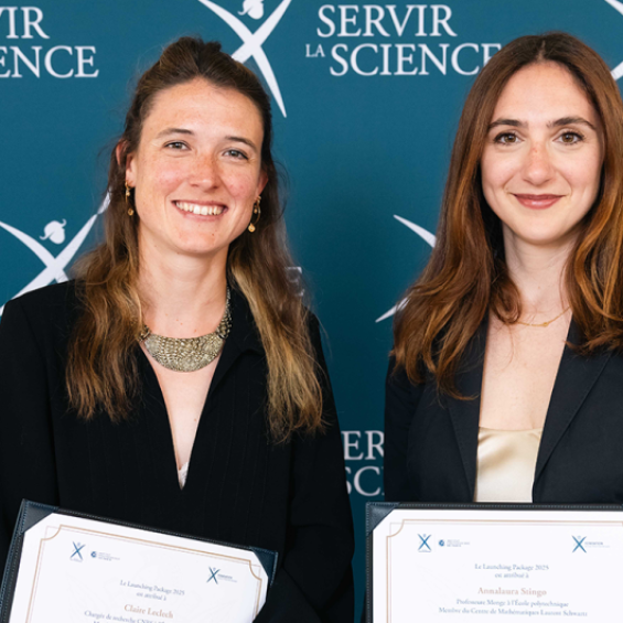 Annalaura Stingo, Professeure Monge au CMLS, Lauréate des Lauching Packages
