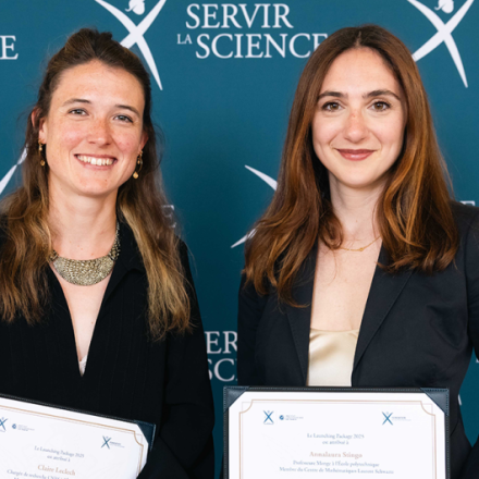 Annalaura Stingo, Professeure Monge au CMLS, Lauréate des Lauching Packages