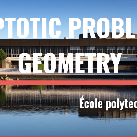 Workshop “Asymptotic problems in geometry” salle de conférence CPHT